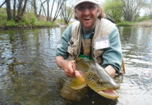  Foto de Pesca con Mosca de Trucha marrón compartida por Jim Misiura – Fly dreamers