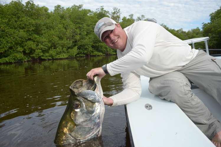 Fly fishing for Tarpon in the Everglades