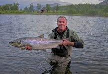 Fly-fishing Pic of Atlantic salmon shared by George Kavanagh – Fly dreamers 