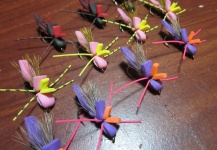 Fly-tying for Rainbow trout - Photo by Jorge Villablanca – Fly dreamers 