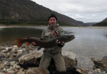 Nikolay Rudnev 's Fly-fishing Picture of a Taimen – Fly dreamers 