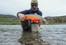 Simon Nilsson 's Fly-fishing Catch of a Arctic Char – Fly dreamers 