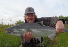 Fly-fishing Photo of Silver salmon shared by Scott Marr – Fly dreamers 