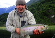 Fly-fishing Pic of Rainbow trout shared by Jorge Espindola Pincheira – Fly dreamers 