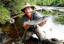 Fly-fishing Image of Atlantic salmon shared by Nick  Denbow – Fly dreamers