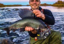 Fly-fishing Pic of Grayling shared by Timo Kanamuller – Fly dreamers 