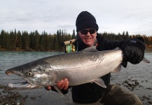 Bill Fowler 's Fly-fishing Photo of a Silver salmon – Fly dreamers 
