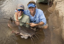 Fergus Kelley 's Fly-fishing Pic of a Catfish – Fly dreamers 