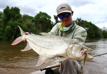 Fly-fishing Pic of Tigerfish shared by Fergus Kelley – Fly dreamers 