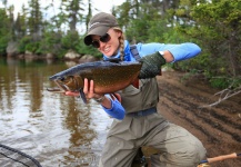 Rebekka  Redd 's Fly-fishing Image of a Brook trout – Fly dreamers 
