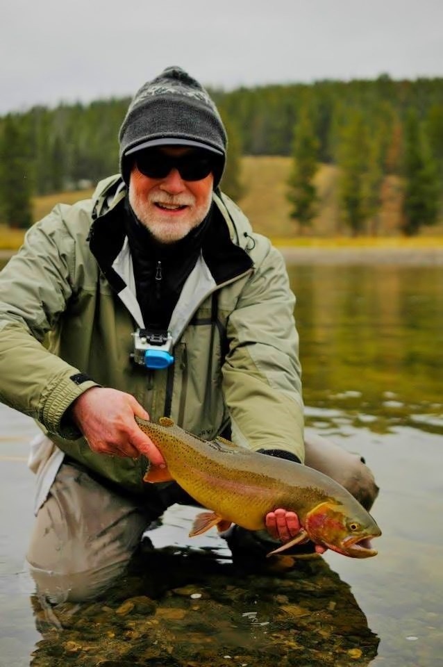 Yellowstone Cutthroat of a lifetime.
Photo credit: Greg McCrimmon