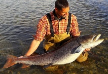 Jan Haman 's Fly-fishing Image of a Taimen – Fly dreamers 