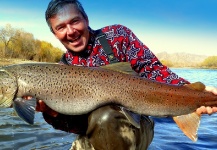 Jan Haman 's Fly-fishing Photo of a Taimen – Fly dreamers 