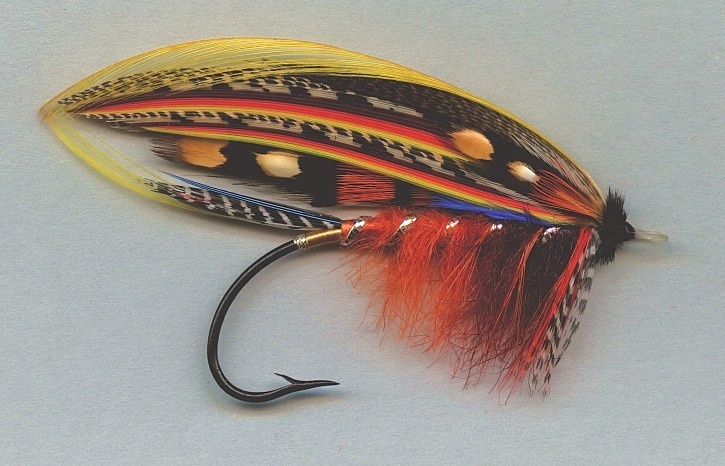 Borrowed - Creative Salmon Fly tied by Mike Boyer