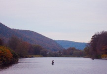 October, 2013,  on the Delaware River.....