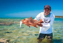 Damien Brouste 's Fly-fishing Photo of a Mangrove Snapper - Gray Snapper – Fly dreamers 
