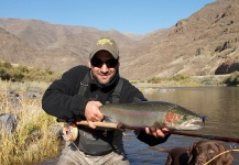 Sergio Salvatore 's Fly-fishing Catch of a Steelhead – Fly dreamers 