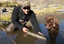 Sergio Salvatore 's Fly-fishing Picture of a Steelhead – Fly dreamers 