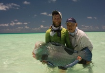  Fotografía de Pesca con Mosca de Bumphead parrotfish compartida por Michael Caranci – Fly dreamers