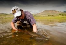 Fly-fishing Photo of Taimen shared by Mark Johnstad – Fly dreamers 