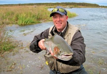 Ted Bryant 's Fly-fishing Picture of a Rainbow trout – Fly dreamers 