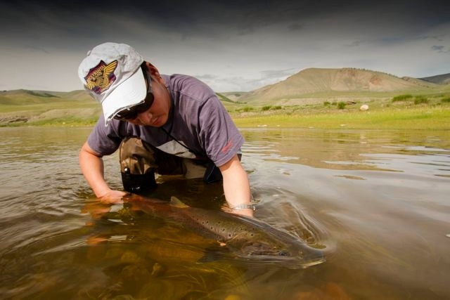 Credit:  Daniel Mesa
Mongolia River Outfitters
Fish Mongolia
<a href="http://www.mongoliarivers.com">http://www.mongoliarivers.com</a>
<a href="http://fishmongolia.com">http://fishmongolia.com</a>