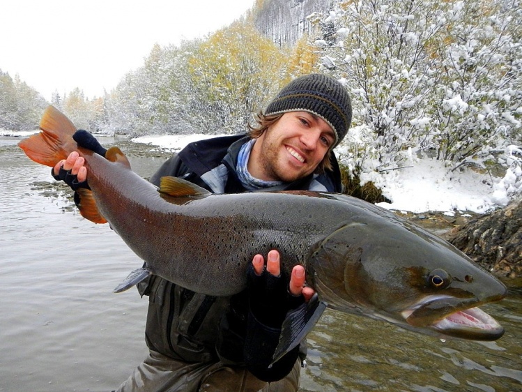 John from Australia with one of the many dozens of trophy class Taimen landed by our clients at wild Mongolian rivers this fall season ... 
CORCON Craft 
