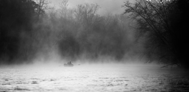 Water was cooling off quickly with a chilly night