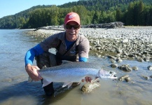 Peter Kaal 's Fly-fishing Pic of a Steelhead – Fly dreamers 