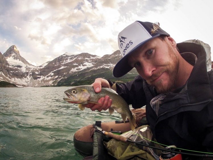 westslope cutthroat deep in the lake. *Me