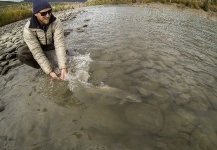  Foto de Pesca con Mosca de Steelhead compartida por Andrew Hardingham – Fly dreamers