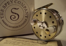 Brassssssssss face 3" single spey reel 