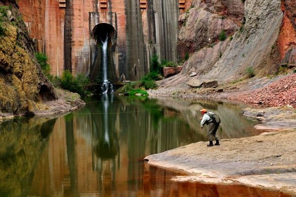 Lots of hydro-electric reservoir fishing.