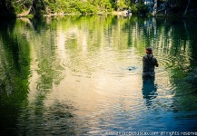 green lake-flyfishing zone Vallestretta-Bardonecchia(Italy)