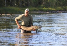 Fly-fishing Picture of Atlantic salmon shared by LeGrille FlyFishing – Fly dreamers