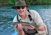 Nicolas  Werning 's Fly-fishing Picture of a Rainbow trout – Fly dreamers 