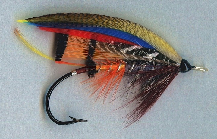 Coiner - Irish Salmon Fly. Pattern per E.J. Malone