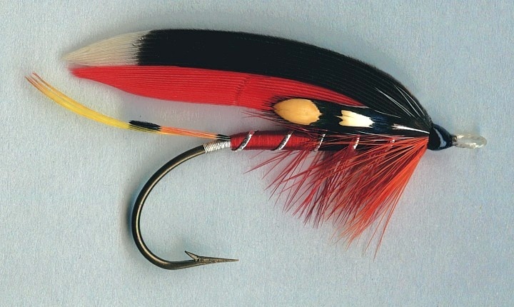 The Erne Ranger - Irish Salmon Fly. Pattern per E.J. Malone