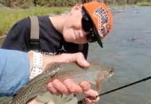 Fly-fishing Image of Rainbow trout shared by Ty Ferguson – Fly dreamers