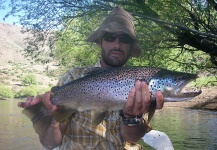 Flotadas Chimehuin 's Fly-fishing Picture of a Brown trout – Fly dreamers 