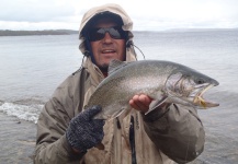  Captura de Pesca con Mosca de Trucha de arroyo o fontinalis por Adrian Andres Mahia Gargantini – Fly dreamers