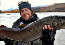 Jan Haman 's Fly-fishing Photo of a Taimen – Fly dreamers 