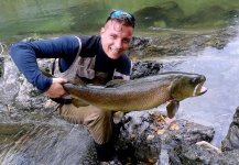 Gasper Konkolic 's Fly-fishing Pic of a Marble Trout – Fly dreamers 