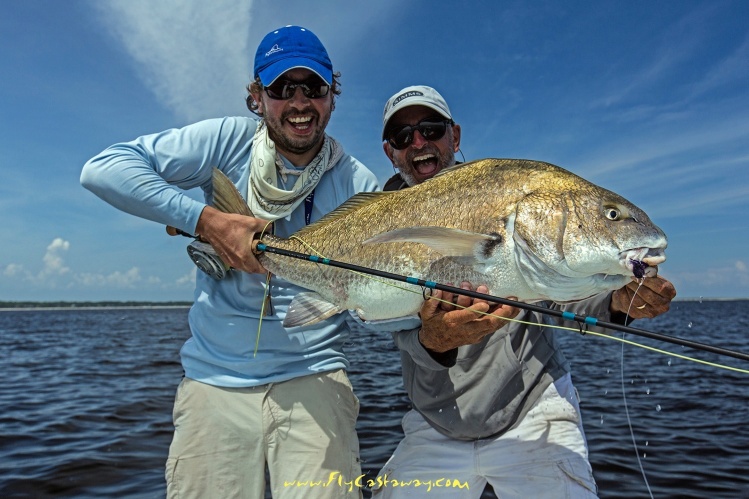 Big black drum with Harry Spear