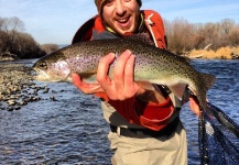 Tyler Steffens 's Fly-fishing Image of a Rainbow trout – Fly dreamers 