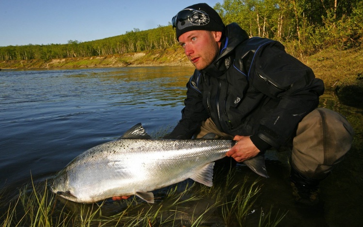 Nothing beats the feeling of releasing a big, silvery salmon.