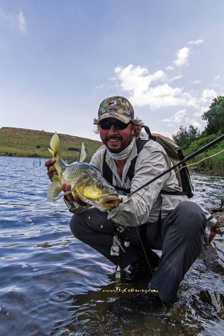 End of day Largemouth Yellowfish on dry fly
