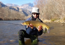 Fly-fishing Pic of Barbel shared by Edu Cesari – Fly dreamers 