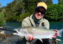 Hugo "Colo" Dezurko 's Fly-fishing Photo of a Rainbow trout – Fly dreamers 