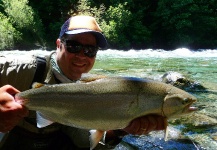Hugo "Colo" Dezurko 's Fly-fishing Pic of a Rainbow trout – Fly dreamers 